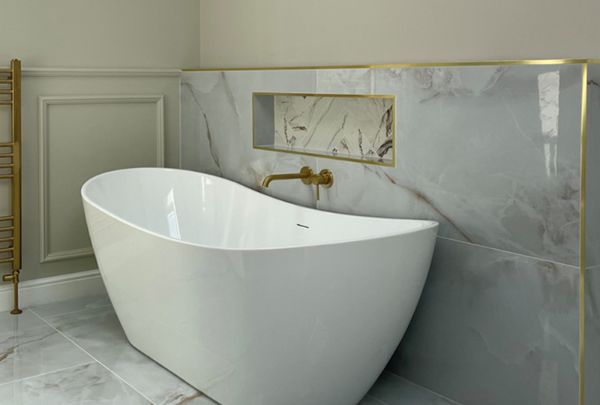 How to Fit a Tile Trim